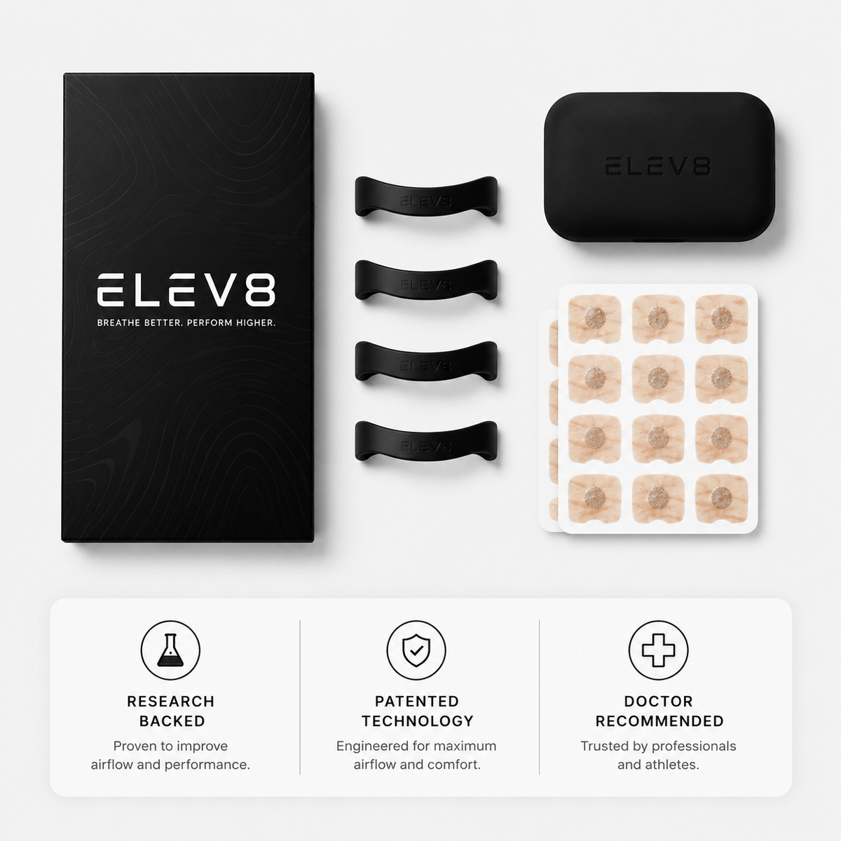 Elevate AirFlow™ Magnetic Nasal Dilator