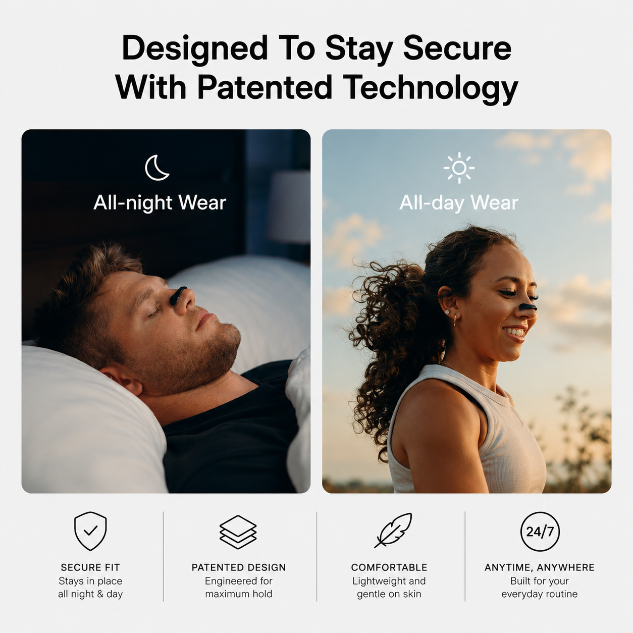 Elevate AirFlow™ Magnetic Nasal Dilator